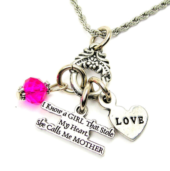 I Know A Girl That Stole My Heart Catalog Necklace