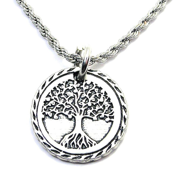 Tree Of Life Single Charm Necklace