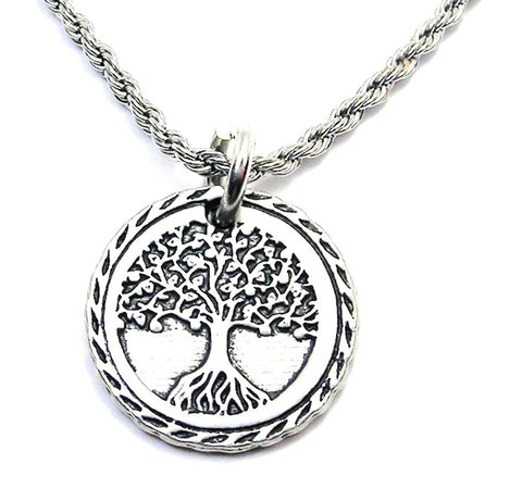 Tree Of Life Single Charm Necklace