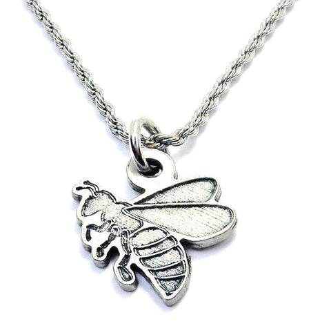 Bee Hornet Single Charm Necklace