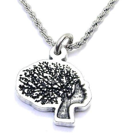 Mother Nature Single Charm Necklace