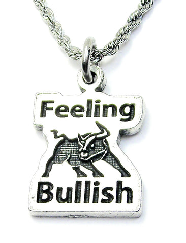 Feeling Bullish Single Charm Necklace
