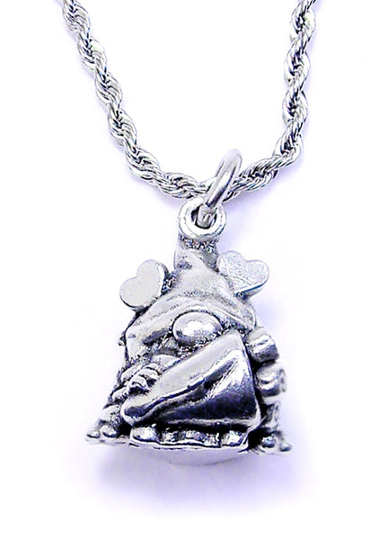 Mother's Day Female Gnome Single Charm Necklace