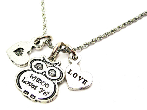 i love you more,  love charm,  love necklace,  love jewelry,  rope necklace