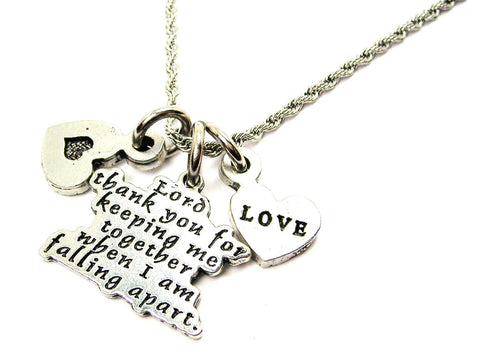 hope,  hope charm,  hope necklace,  hope jewelry,  rope necklace