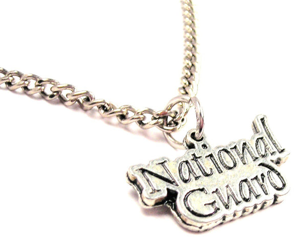 National Guard Single Charm Necklace