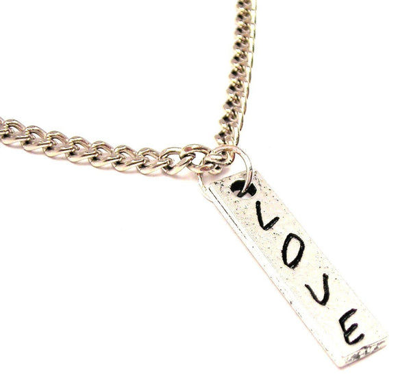 Love Single Charm Necklace