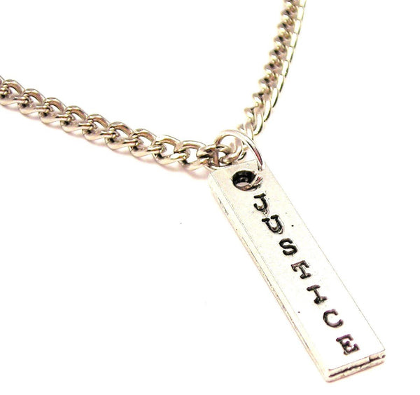 Justice Single Charm Necklace