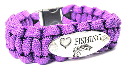 Love Fishing 550 Military Spec Paracord Bracelet