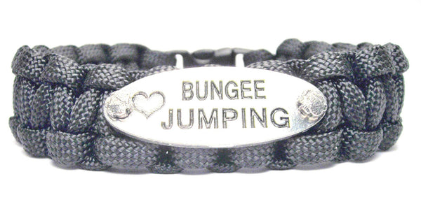 Love Bungee Jumping 550 Military Spec Paracord Bracelet
