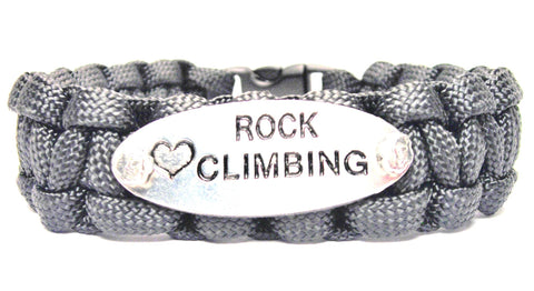 Love Rock Climbing 550 Military Spec Paracord Bracelet