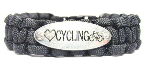 Love Cycling 550 Military Spec Paracord Bracelet