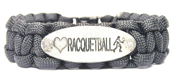 Love Racquetball 550 Military Spec Paracord Bracelet