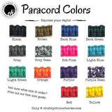 2 Piece Set Big Sister Little Sister 550 Military Spec Paracord Bracelets - Paracord - Chubby Chico Charms