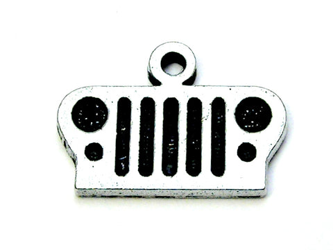 Military vehicle 4x4 style car grill Genuine American Pewter Charm