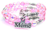 Meme Sea Siren Ocean Glass Wrap Bracelet