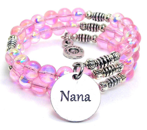 Nana Sea Siren Ocean Glass Wrap Bracelet