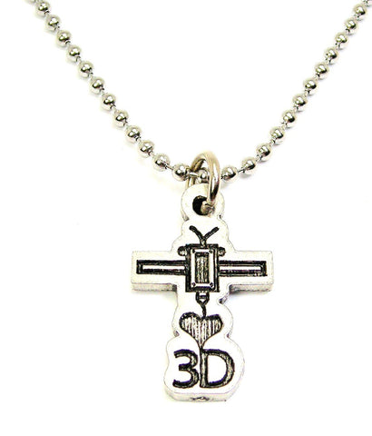I Love 3D Catalog Necklace