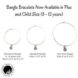 Waiting For My Marine To Come Home Expandable Bangle Bracelet Set