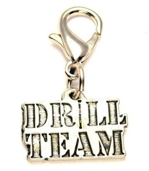 Drill Team Zipper Pull