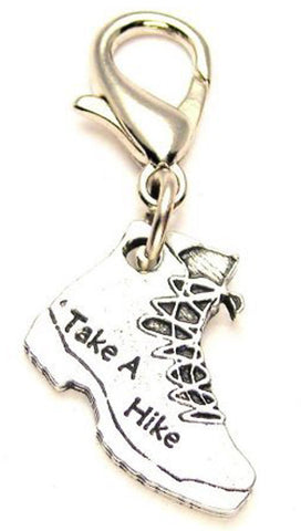 Take A Hike Zipper Pull