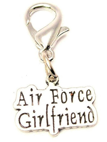 Air Force Girlfriend Zipper Pull