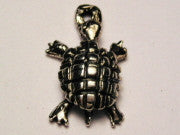 Tortoise Genuine American Pewter Charm