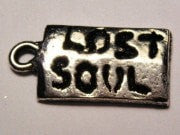 Lost Soul Genuine American Pewter Charm