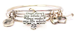 dog lover bracelet, I love dogs bracelet, animal lover bracelet, animal awareness bracelet