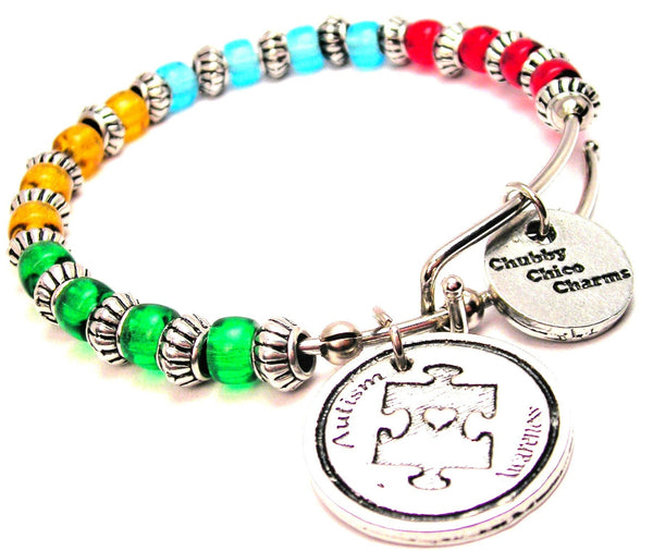 autism bangles, autism bracelets, autism jewelry, autism awareness jewelry 