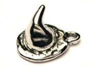 Witch Hat Genuine American Pewter Charm