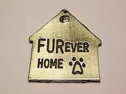Forever Home In The Shape Of A House Genuine American Pewter Charm