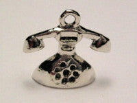 Rotary Phone Genuine American Pewter Charm