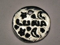 Luna Genuine American Pewter Charm