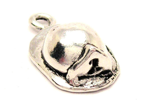 Fireman Helmet Genuine American Pewter Charm