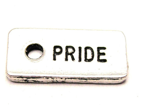 Pride Tab Genuine American Pewter Charm