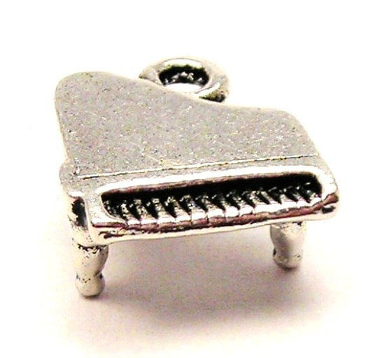 Piano Genuine American Pewter Charm