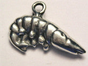 Shrimp Genuine American Pewter Charm