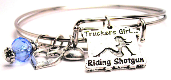 truckers girl bracelet, truckers girl bangles, truckers girl jewelry, trucker bracelet, trucker jewelry