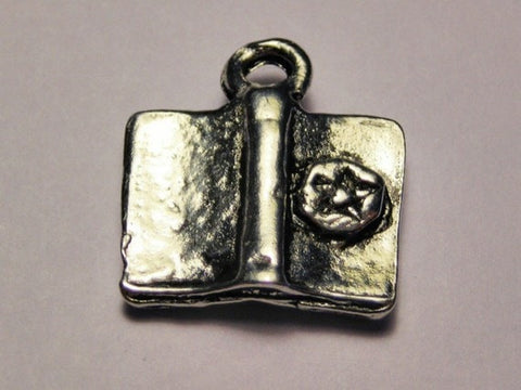 Book Of Shadows Genuine American Pewter Charm