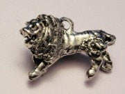 Lion Genuine American Pewter Charm