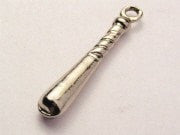 Baseball Bat Genuine American Pewter Charm