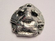 Evil Doctor Mask Genuine American Pewter Charm