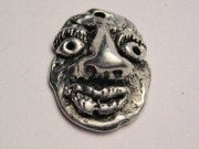 Face Mask Style 2 Genuine American Pewter Charm