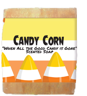 Halloween Candy Corn Kids Soap Bar