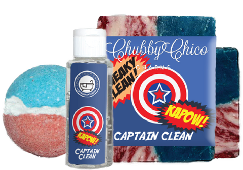 Captain Clean Kids Bath Time Set
