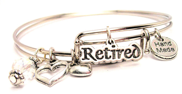 retirement bracelet, retirement bangles, retirement jewelry, retired jewelry