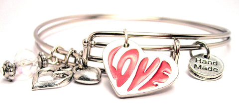 love bracelet, love bangles, love jewelry, love expressions bracelet