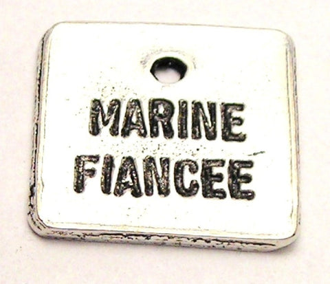 Marine Fiancé Genuine American Pewter Charm