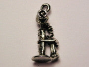 Vintage Phone Genuine American Pewter Charm